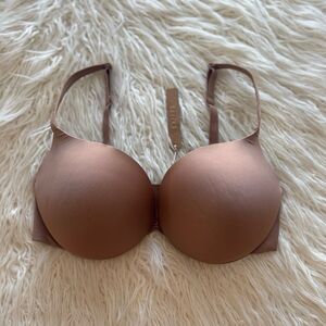 Skims Ultimate Push up Plunge Bra Sienna Size 36DD